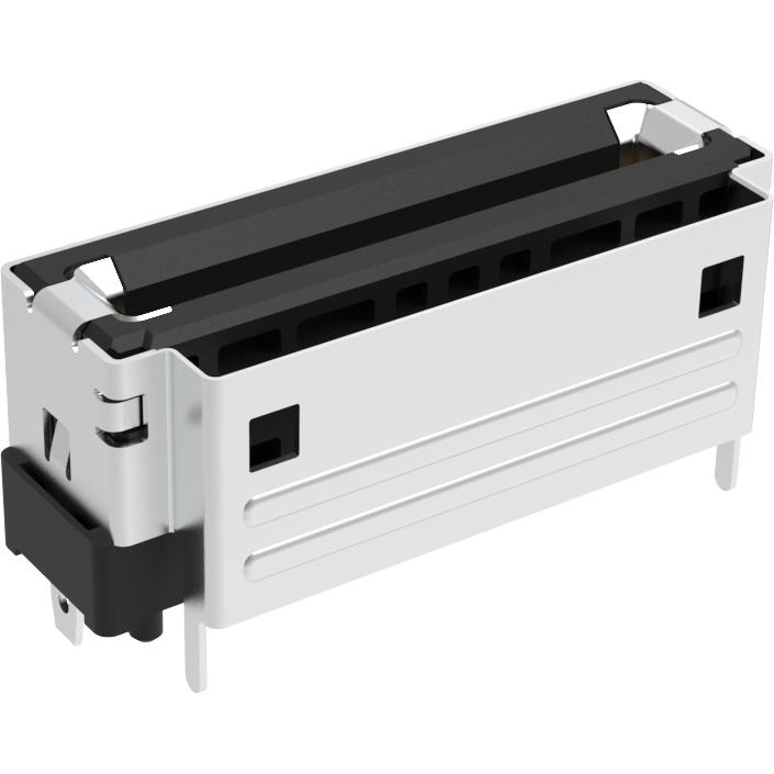 Amphenol-G64V3131BHR Steckverbinder, Kartenrand Conn Card Edge F 56 POS 0.6mm Solder ST SMD T/R