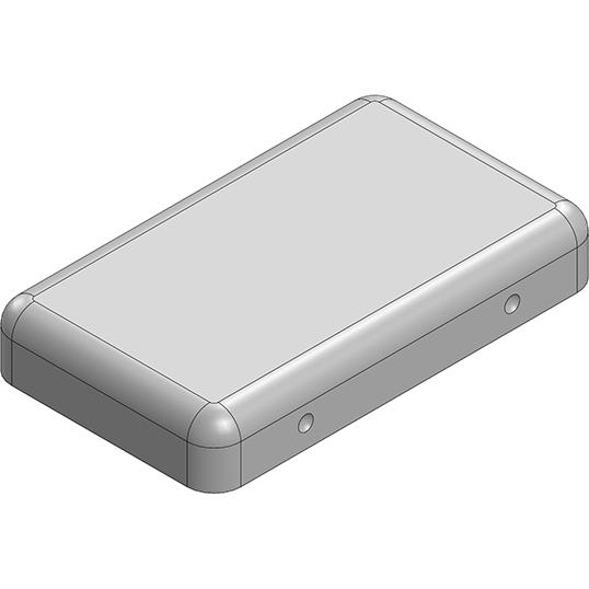 Masach Tech-MS183-10C-NS null 18.9 x 11.1 x 3mm Two-piece Drawn-Seamless RF Shield/EMI Shield COVER (Nickel-Silver)