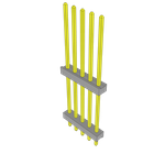 Conn Board Stacker HDR 5 POS 2mm Solder ST Top Entry Thru-Hole Bulk