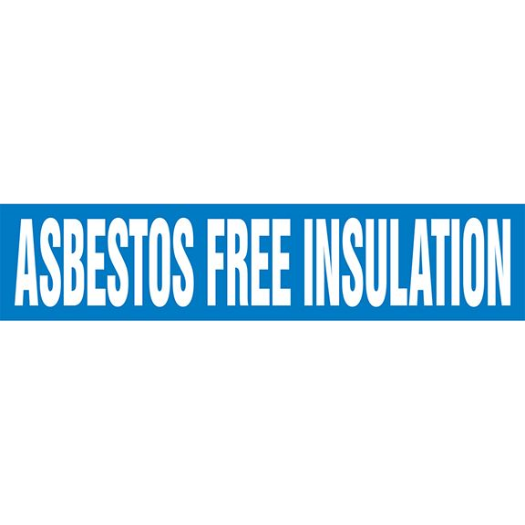 Panduit-PPMA1047B Labels Labels Pipe Marker Dura-Polyester Vinyl Blue/White 38.1x203.2mm