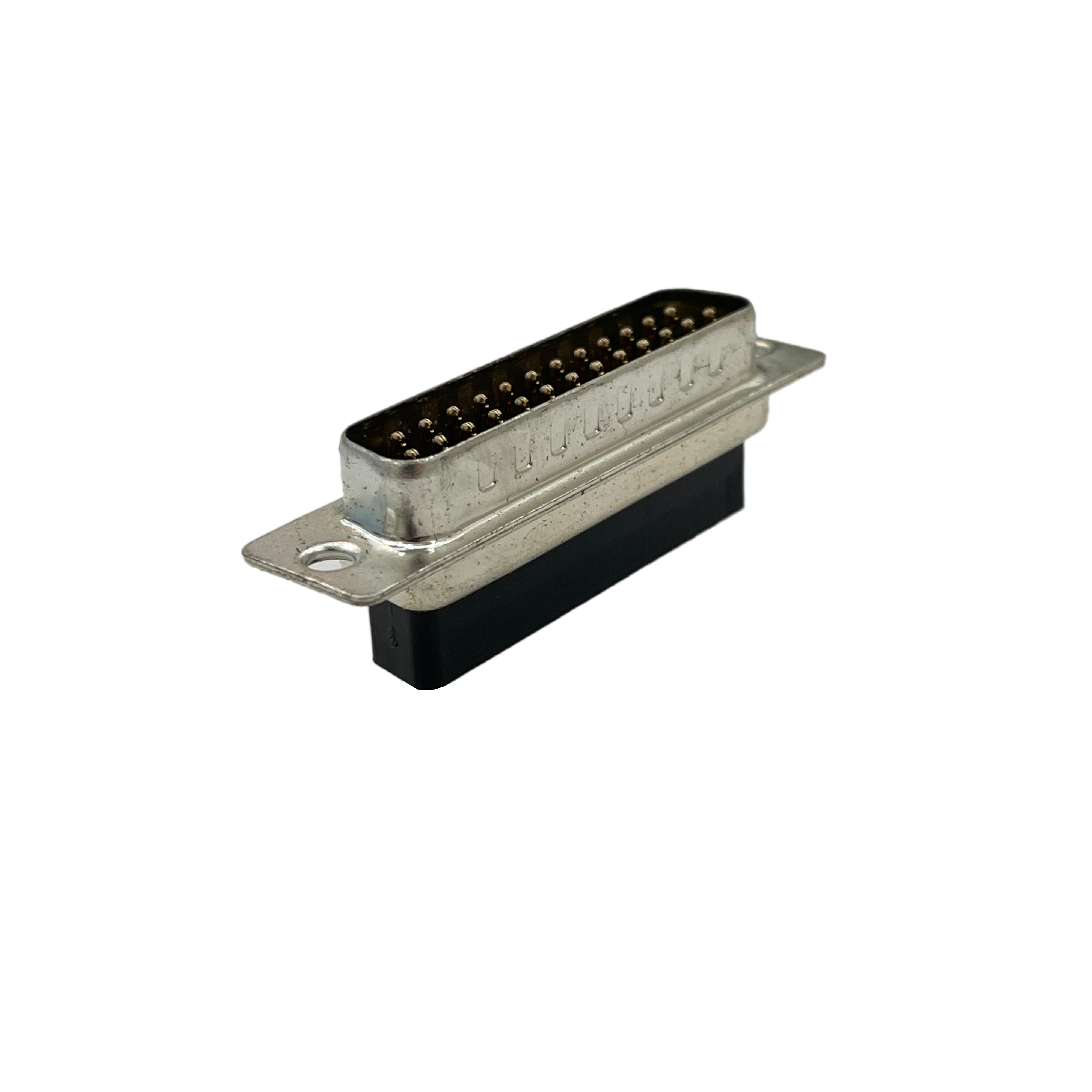 ADAM TECH-DB25-PE-1 Conector D-subminiatura Conn D-Sub PIN 25 POS 1.385mm Solder ST Thru-Hole 25 Terminal 1 Port