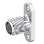 Radiall-9144-9513-000 RF-Steckverbinder Conn SMA 0Hz to 18GHz 50Ohm ST Flange Mount F Gold