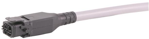 HARTING-33400700201050 Andere Kabelbaugruppen Cable Assembly Round Copper Cable 5m 16AWG Rectangular 6 POS F