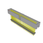 Conn Elevated Shrouded Header HDR 50 POS 2.54mm Solder ST Thru-Hole Bulk
