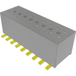 Conn Socket Strip SKT 18 POS 1mm Solder ST Top Entry SMD Tube