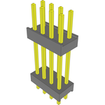 Conn Board Stacker HDR 8 POS 2.54mm Solder ST Top Entry Thru-Hole Bulk