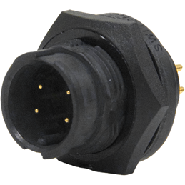 Switchcraft-EN3P4MCX Connector Circular Conn Circular PIN 4 POS Crimp ST Panel Mount 4 Terminal 1 Port Bulk