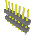 Conn Board Stacker HDR 7 POS 2.54mm Solder ST Top Entry Thru-Hole Bulk