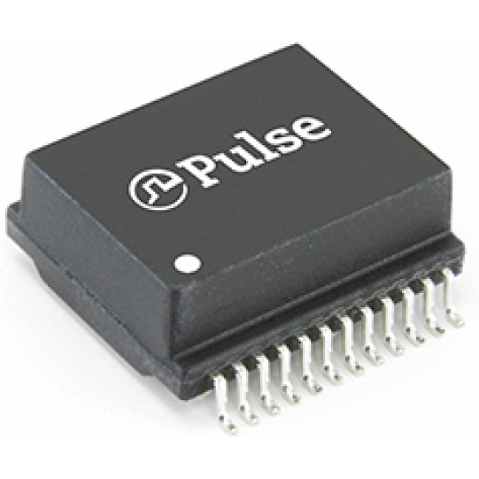 Pulse Electronics Corporation-HDX8004NL Transformador de telecomunicaciones HDX8004NL Pulse Electronics Corporation Telecom Transformer 1:1 24 Terminal Gull Wing - Arrow.com