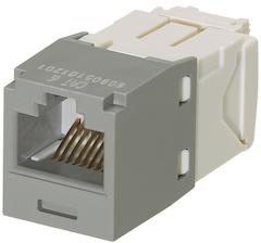 Panduit-CJ688TGIG-24 Telecomunicaciones y teléfono del conector Conn Modular Jack F 8 POS ST Cable Mount 8 Terminal 1 Port Cat 6 Bulk