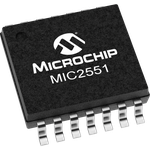 Microchip Technology-MIC2551AYTS USB-Transceiver USB Transceiver 1TR 12Mbps 14-Pin TSSOP Tube