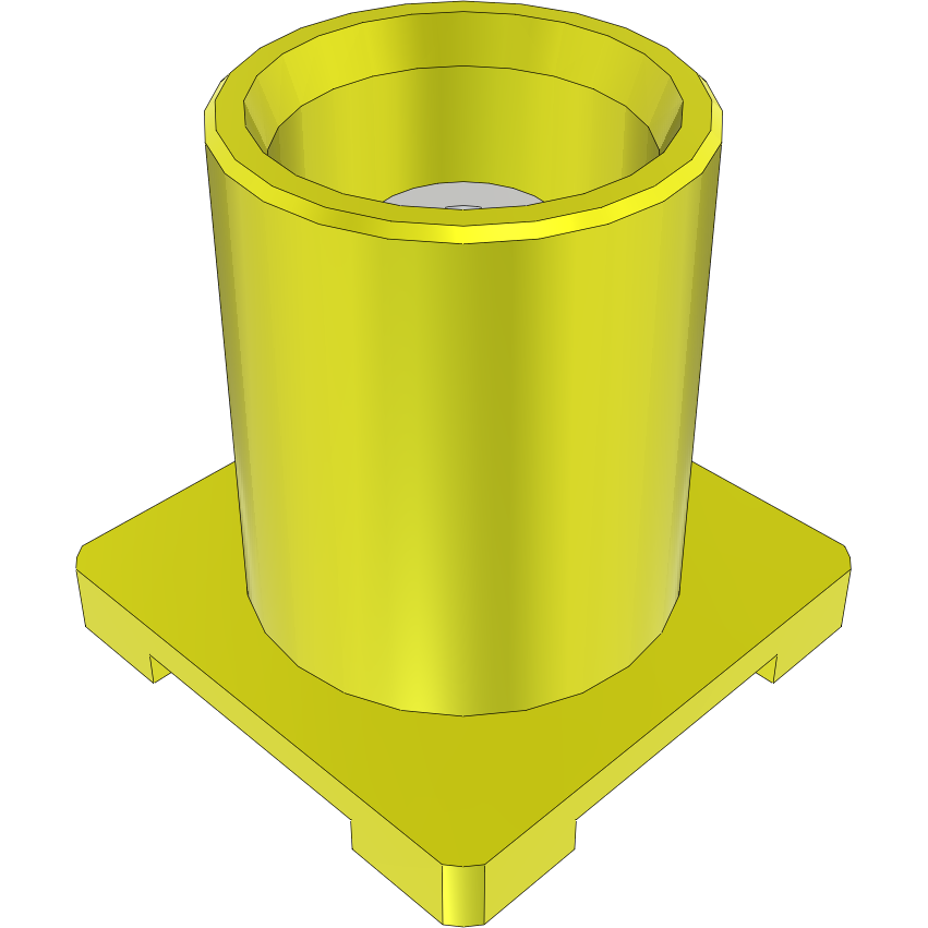 Samtec-MCX-J-P-H-ST-SM1-TR RF-Steckverbinder Conn MCX 0Hz to 6GHz 50Ohm Solder ST SMD F Gold T/R