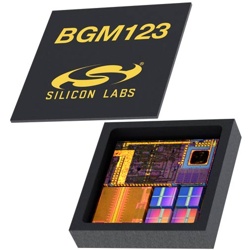 Silicon Labs-BGM123A256V2R Bluetooth Blue Gecko Bluetooth SiP Module