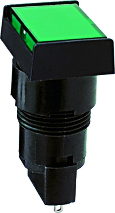 RAFI GmbH & Co. KG-1.65.111.051/0000 Switch Indicators Signal lamp, rectangular collar, flush lens, housing