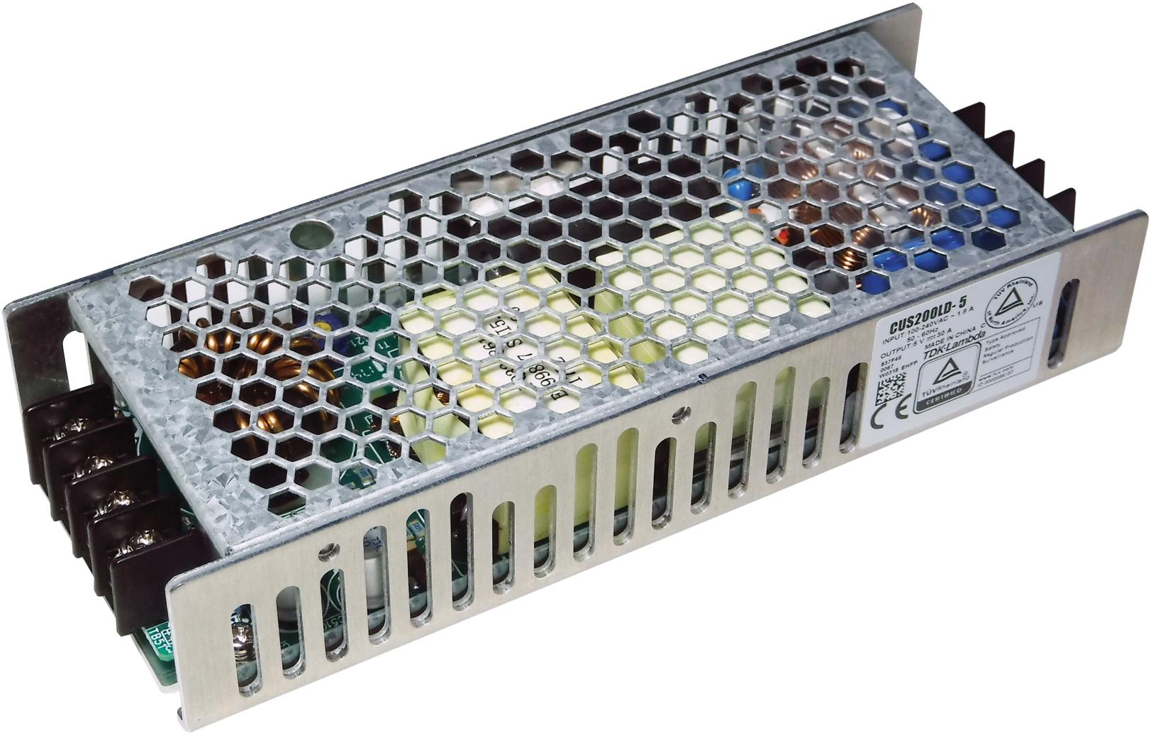 TDK-Lambda-CUS200LD24 AC to DC Power Supplies AC/DC Power Supply Single-OUT 24V 6.3(Conduction)A/5(Convection)A 151.2W 7-Pin Carton