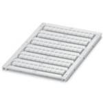 Connector Accessories Terminal Block Marker Straight Polycarbonate White