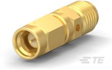 TE Connectivity-1053770-1 Conector RF Conn OSM-OSSM Adapter 0Hz to 25GHz 50Ohm ST Panel Mount RCP/PL Gold Over Copper