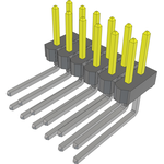 Conn Unshrouded Header HDR 12 POS 2.54mm Solder RA Side Entry Thru-Hole Bulk