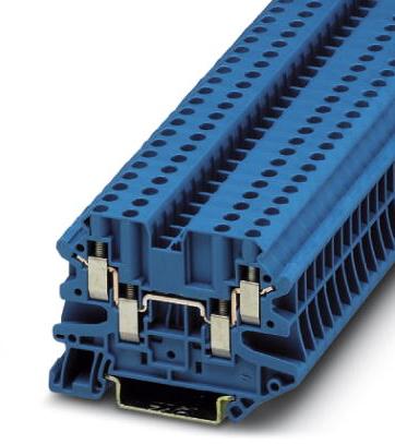PHOENIX CONTACT-3044584 Steckverbinder, Klemmenblöcke Conn Feed-Through Terminal Block F 4 POS Screw T DIN Rail 32A