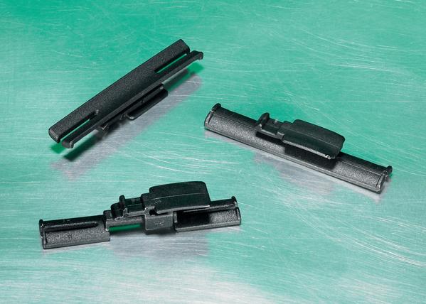 HellermannTyton-155-31102 电子测试设备连接器 Tape Clip, Polyamide