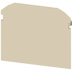 Weidmuller-340960000 Accessoires de raccordement Connector Accessories End Plate Straight Polyamide 6/6 Beige