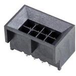 Amphenol Communications Solutions-10138980-0811LF Steckverbinderleisten und Leiterplattenbuchsen Minitek® Pwr 3.0 BMI header, Wire to Board Connector, Dual row, Vertical Through hole, Tin plating, 8 positions, LCP, Glow Wire Compatible