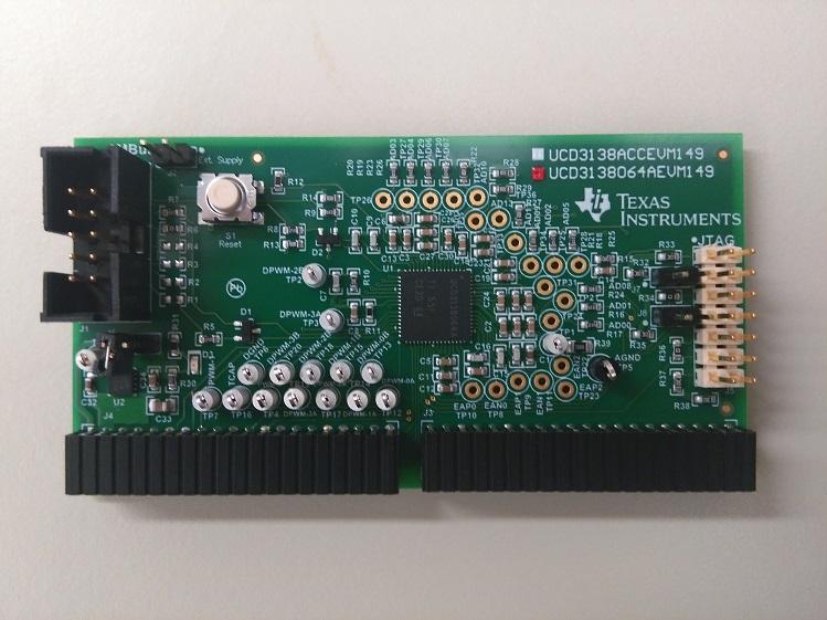 Texas Instruments-UCD3138064AEVM149 Energiemanagement, Entwicklungsplatinen und -kits UCD3138064A Power Converter Control Card Evaluation Module