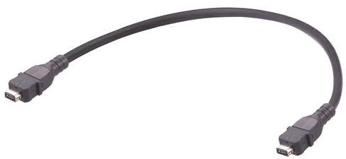 HARTING-33483131819020 Assemblaggio cavo Altro Cable Assembly Round Copper Cable 1.91m 26AWG IX Industrial Type A to IX Industrial Type A 8 to 8 POS M-M IDT-IDT