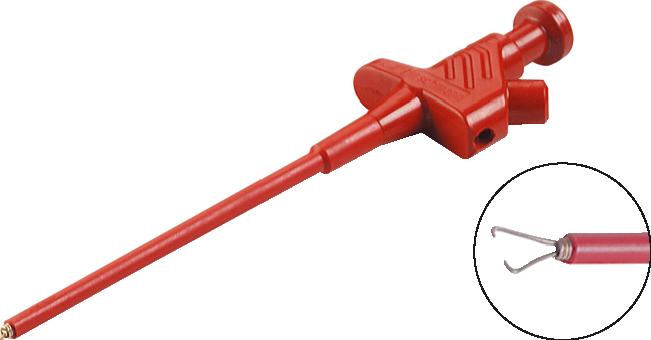 SKS Kontakttechnik-KLEPS 30 RED 电子测试设备连接器 KLEPS 30 RED Test Clips, Leads & Probes - End Connector Test Probe SKT 1 POS Screw ST Cable Mount 1 Port - Arrow.com