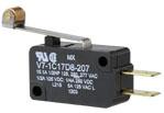 Honeywell-V7-1C17D8-207 Azione interruttore V7-1C17D8-207 Honeywell Switch Snap Action N.O./N.C. SPDT Roller Lever Quick Connect 15.1A 277VAC 250VDC 372.85VA - Arrow.com
