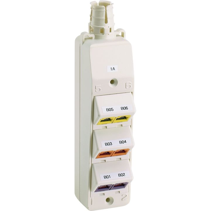 Panduit-CM6PIW Steckverbinderzubehör Off White Outlet Box