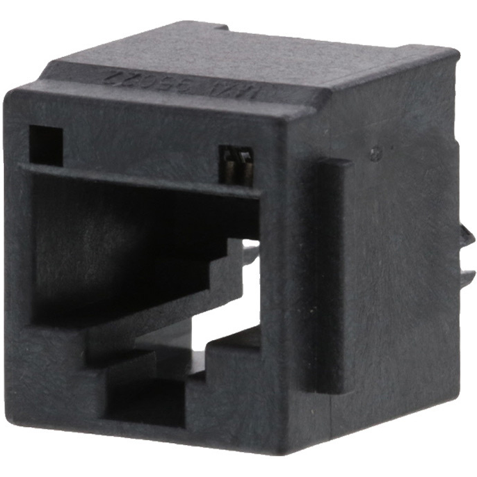 Molex-955222887 Raccordement téléphone et télécom Conn RJ-45 F 8 POS 2.54mm Solder ST Thru-Hole 8 Terminal 1 Port Cat 3 Tray