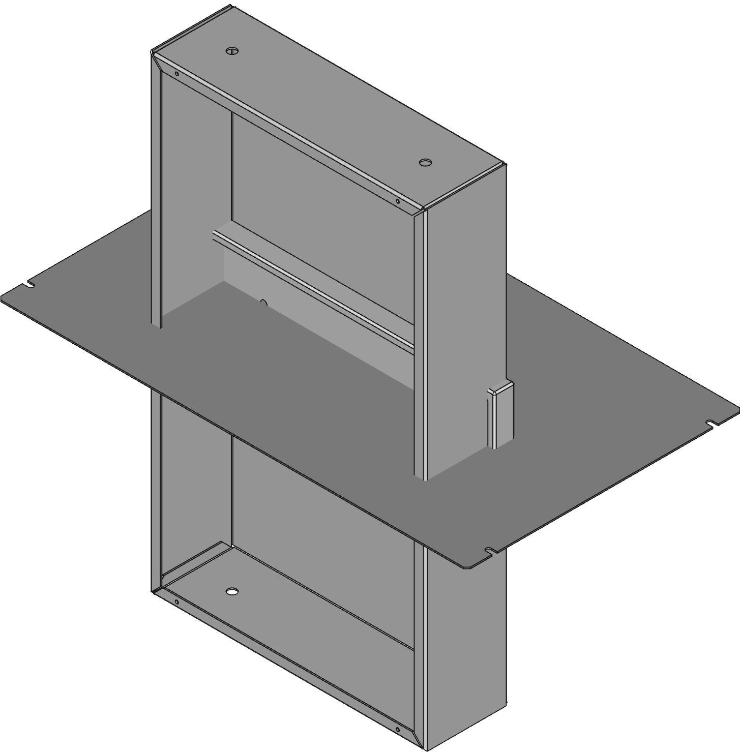 Hammond Manufacturing-1444-32CWW  Natural Aluminum/Wood Wall Mount Instrument Enclosure