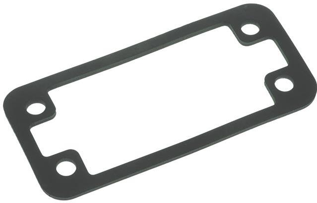 HARTING-19440009902 连接器配件 Connector Accessories Frame Straight Nitrile Butadiene Rubber Black