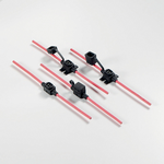 Inline Holder for JCASE Style Fuses