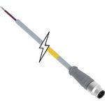 Cable Assembly Circular 2m 22AWG M12 Circular 5 Straight