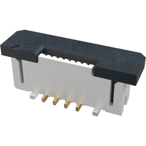 Amphenol Communications Solutions-F31Z-1AAF1-11020 Steckverbinder, FFC-FPC Flex Connector, 0.5mm Pitch, Vertical Orientation, Slider Type