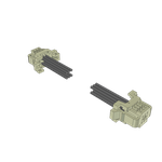 Double Row PVC Cable Discrete Wire Socket