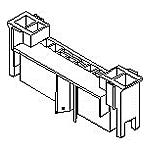 Conn Housing F 10Power POS 5.8mm Crimp ST Cable Mount Natural Bag