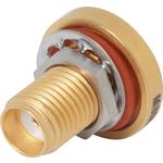 Conn SMA 0Hz to 18GHz 50Ohm ST Cable Mount F Gold Over Nickel Bag