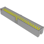 Conn Shrouded Header (4 Sides) HDR 50 POS 2.54mm Solder RA Side Entry Thru-Hole Tube