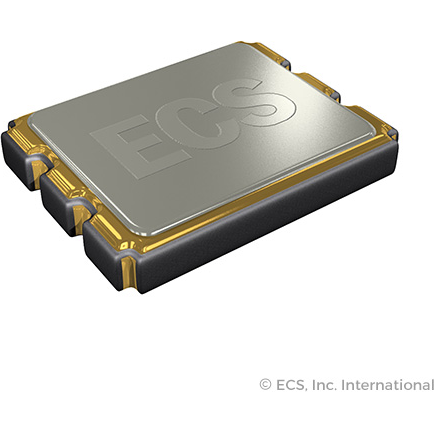 ECS Inc International-ECS-3225MV-160-CN-TR SMD-Quarzoszillator Oscillator XO 16MHz ±25ppm 15pF HCMOS 55% 1.8V/2.5V/3.3V 4-Pin Mini-CSMD T/R
