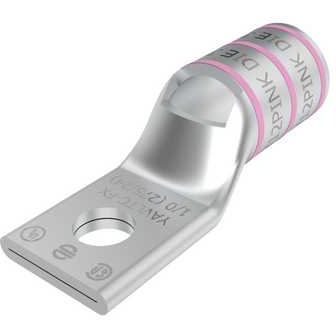 BURNDY-YAV25LNT14FX Steckverbinderanschlüsse Barrel Terminal (1/0)AWG Copper Pink 44mm Electro Tin HYLUG™ Carton