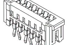 Molex-52147-0310 FFC-FPC 连接器 Conn Ribbon Cable Connector PIN 3 POS 2mm Solder ST Thru-Hole Tray