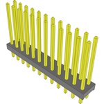 Conn Unshrouded Header HDR 24 POS 2mm Solder ST Top Entry Thru-Hole Bulk