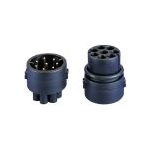 Bulgin Limited-12734/1 Connector Circular Conn Circular PIN 8 POS Solder ST Cable Mount 8 Terminal 1 Port Mini Buccaneer® Bulk