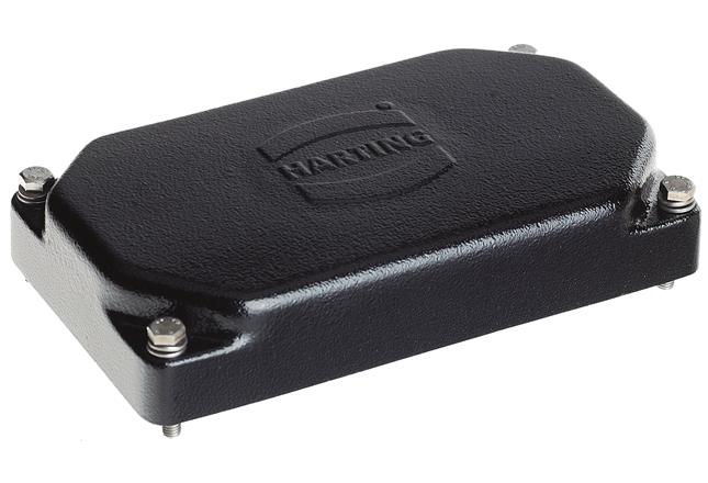 HARTING-09400485401 Steckverbinderzubehör Connector Accessories Cover Straight