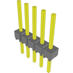 Conn Unshrouded Header HDR 5 POS 2.54mm Solder ST Top Entry Thru-Hole Bulk