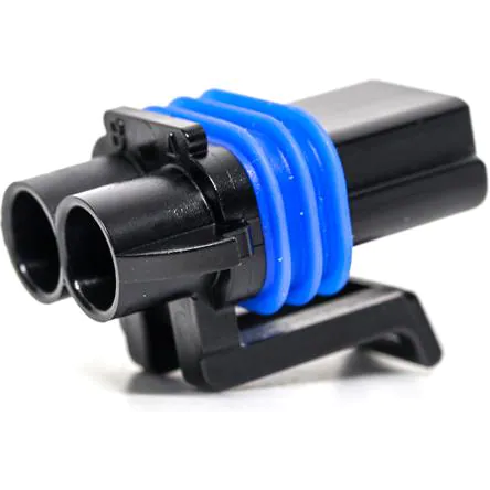 Delphi-15363982 Carcaza de cables discretos de conector Conn Housing F 2 POS ST Black