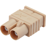 Dual FAKRA Code D Bordeaux Violet Plug